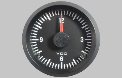 Quartz clock Gauge 24V